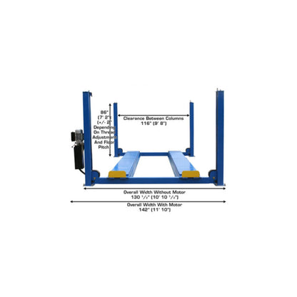 Atlas ATTD-414AT 14,000 lb Commercial Four-Post Alignment Lift