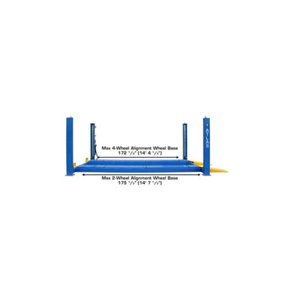 Atlas ATTD-414AT 14,000 lb Commercial Four-Post Alignment Lift