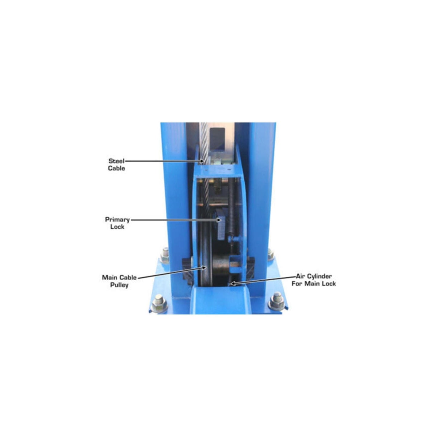Atlas ATTD-414AT 14,000 lb Commercial Four-Post Alignment Lift