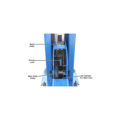 Atlas ATTD-414AT 14,000 lb Commercial Four-Post Alignment Lift