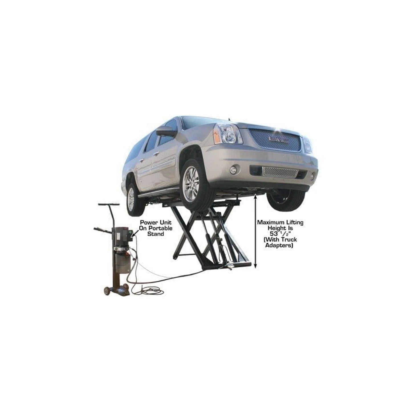 Atlas TD6MR 6,000 lb Portable Mid-Rise Scissor Lift