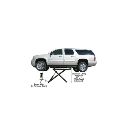Atlas TD6MR 6,000 lb Portable Mid-Rise Scissor Lift