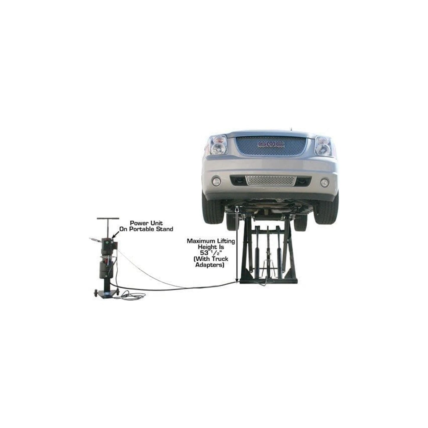 Atlas TD6MR 6,000 lb Portable Mid-Rise Scissor Lift