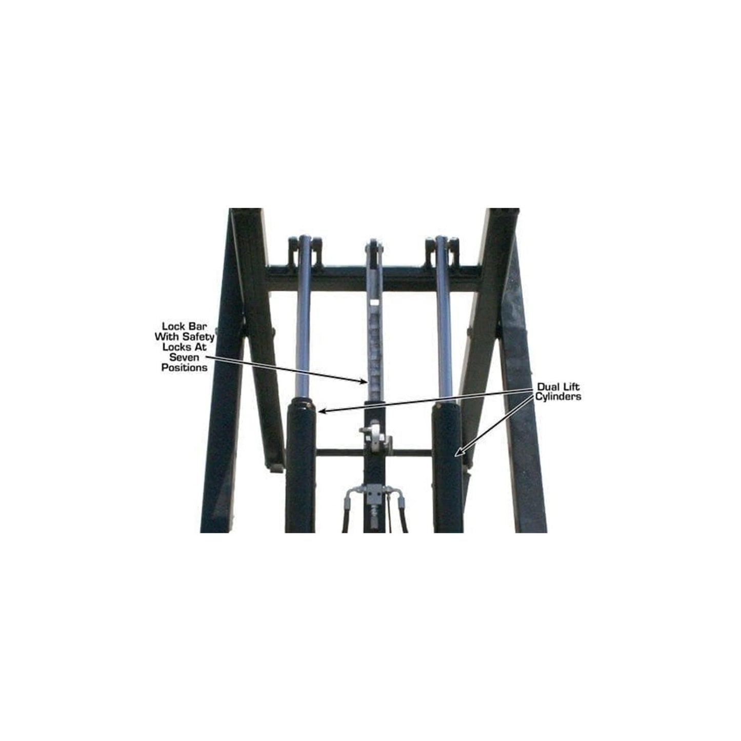 Atlas TD6MR 6,000 lb Portable Mid-Rise Scissor Lift