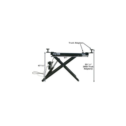 Atlas TD6MR 6,000 lb Portable Mid-Rise Scissor Lift