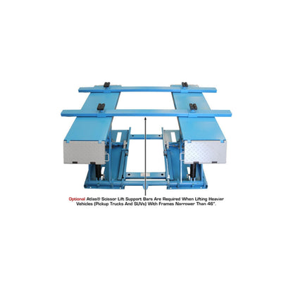 Atlas 7K-Kwik-Bay 7,000 lb Portable Mid-Rise Scissor Lift
