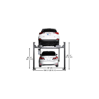 Atlas Apex 8 8,000 lb ALI Certified Portable Four-Post Car Lift
