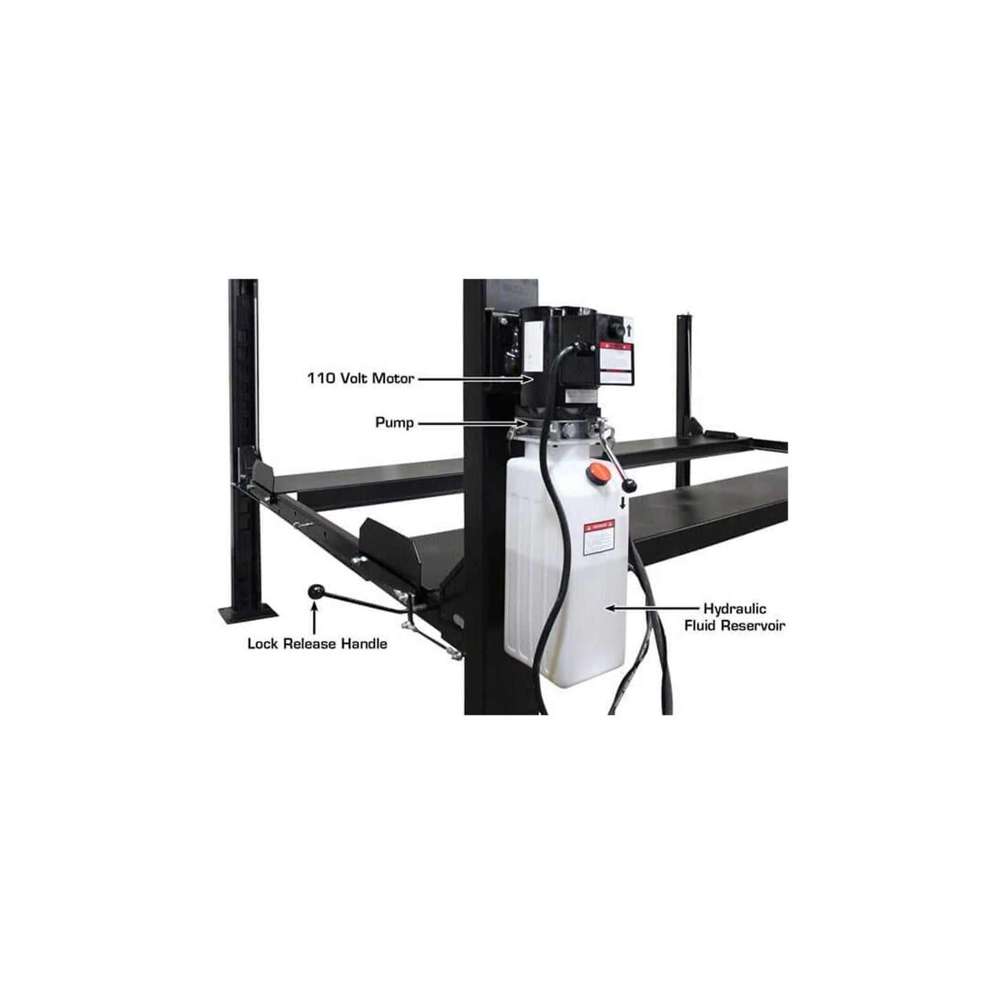Atlas Apex 8 8,000 lb ALI Certified Portable Four-Post Car Lift