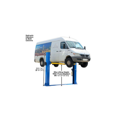 Atlas ATTD-BP10000X 10,000 lb Commercial Baseplate Two-Post Car Lift