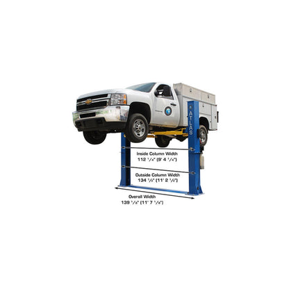 Atlas ATTD-BP10000X 10,000 lb Commercial Baseplate Two-Post Car Lift