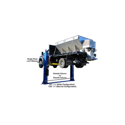 Atlas ATTD-BP12000X 12,000 lb Heavy-Duty Commercial Baseplate Two-Post Car Lift