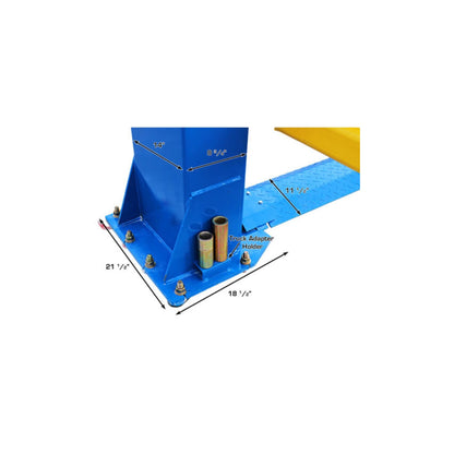 Atlas ATTD-BP12000X 12,000 lb Heavy-Duty Commercial Baseplate Two-Post Car Lift