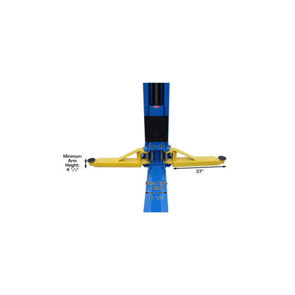 Atlas ATTD-BP12000X 12,000 lb Heavy-Duty Commercial Baseplate Two-Post Car Lift