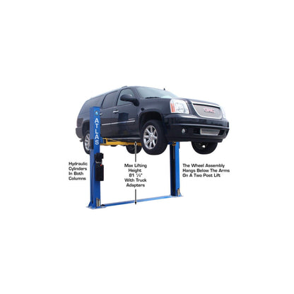 Atlas ATTD-BP8000 8,000 lb Baseplate Two-Post Car Lift