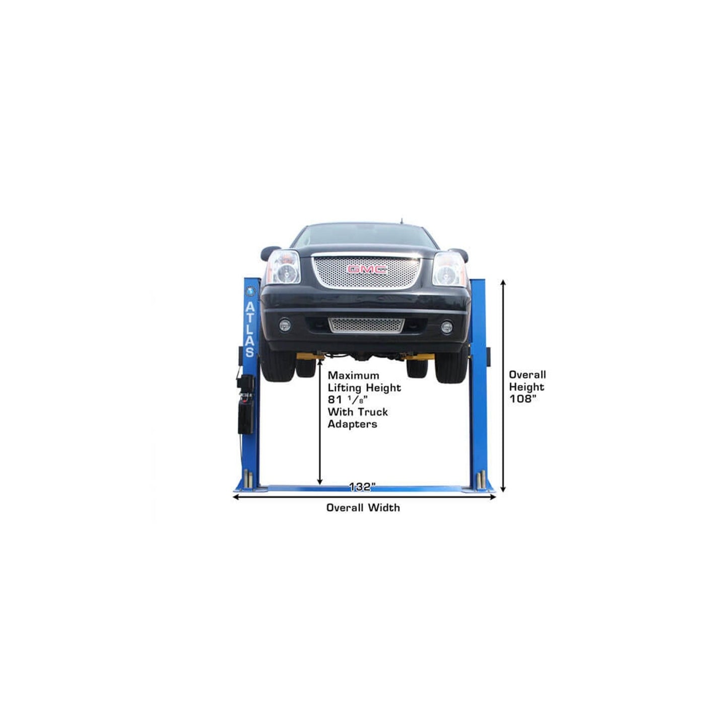Atlas ATTD-BP8000 8,000 lb Baseplate Two-Post Car Lift