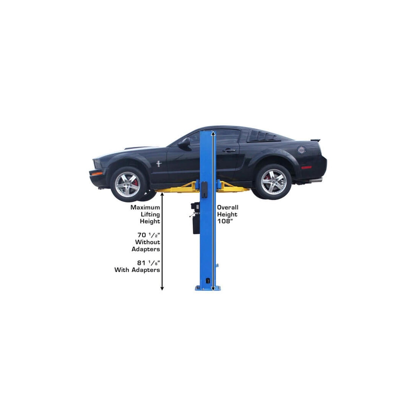 Atlas ATTD-BP8000 8,000 lb Baseplate Two-Post Car Lift