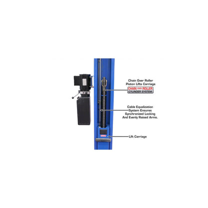 Atlas ATTD-BP8000 8,000 lb Baseplate Two-Post Car Lift