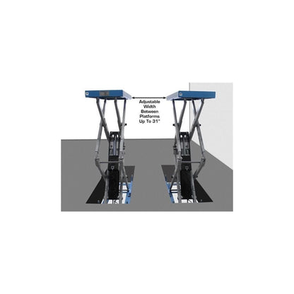 Atlas FM9SL 9,000 lb Flush-Mount Full-Rise Scissor Lift