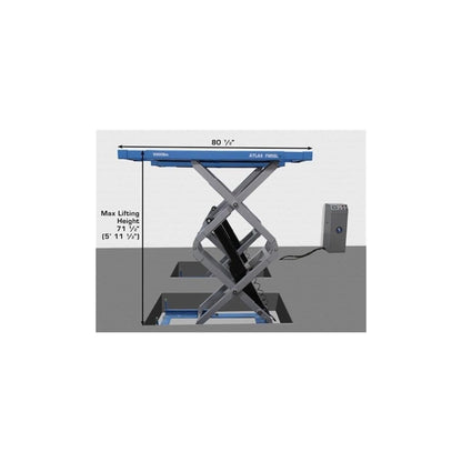 Atlas FM9SL 9,000 lb Flush-Mount Full-Rise Scissor Lift