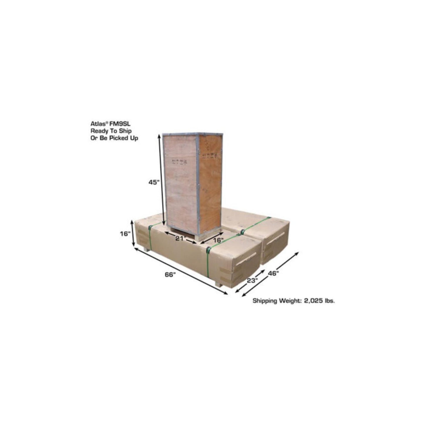 Atlas FM9SL 9,000 lb Flush-Mount Full-Rise Scissor Lift