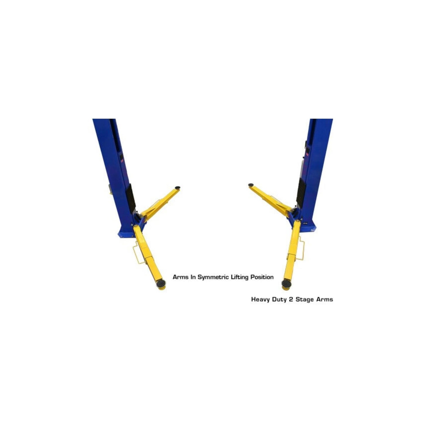 Atlas ATTD-OHX10000X 10,000 lb Extra Tall & Extra Wide Commercial Two-Post Car Lift
