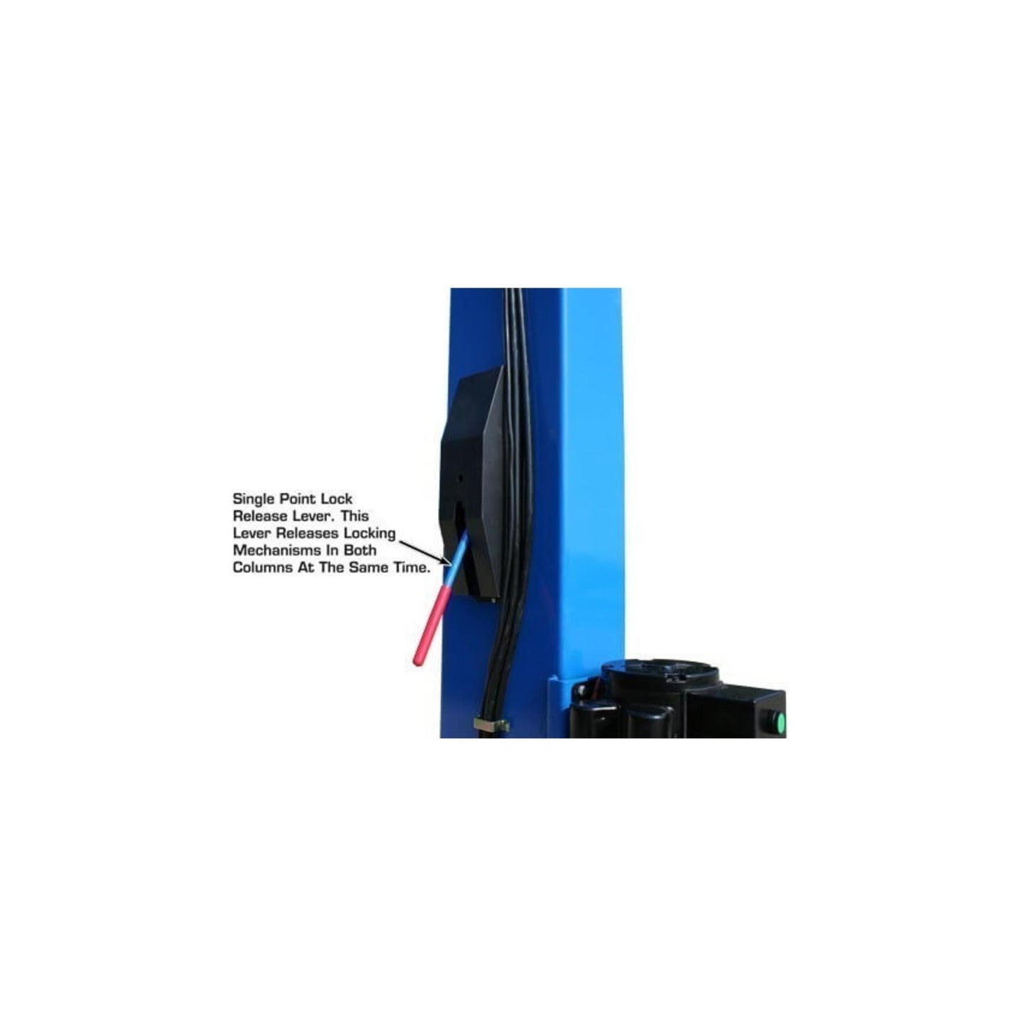 Atlas ATTD-OHX10000X 10,000 lb Extra Tall & Extra Wide Commercial Two-Post Car Lift