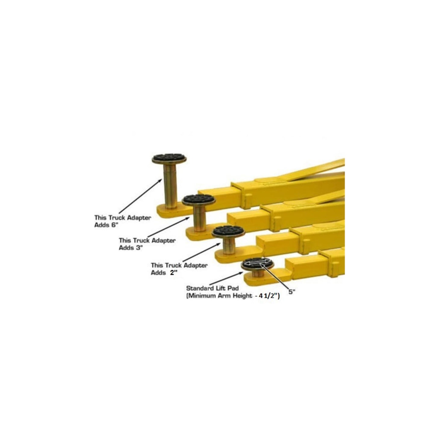Atlas ATTD-OHX10000X 10,000 lb Extra Tall & Extra Wide Commercial Two-Post Car Lift
