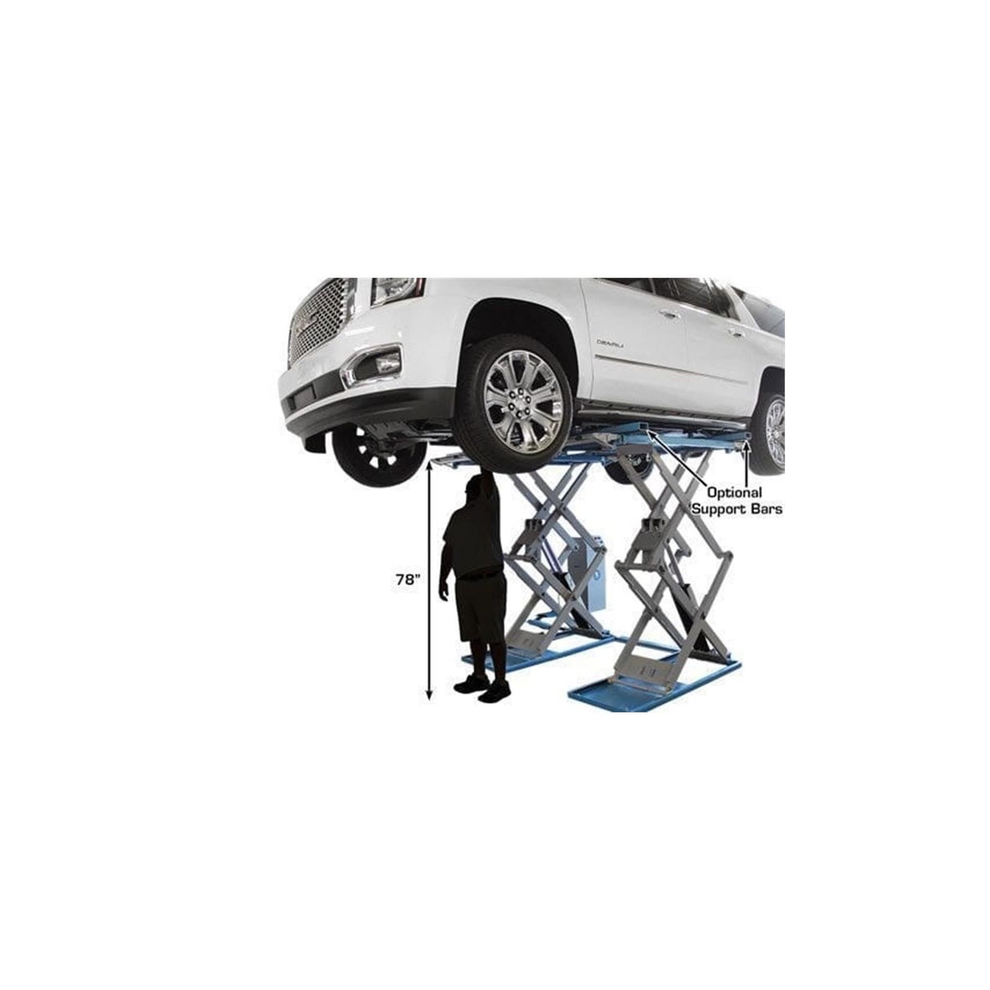 Atlas SLP9K 9,000 lb Full-Rise Scissor Lift