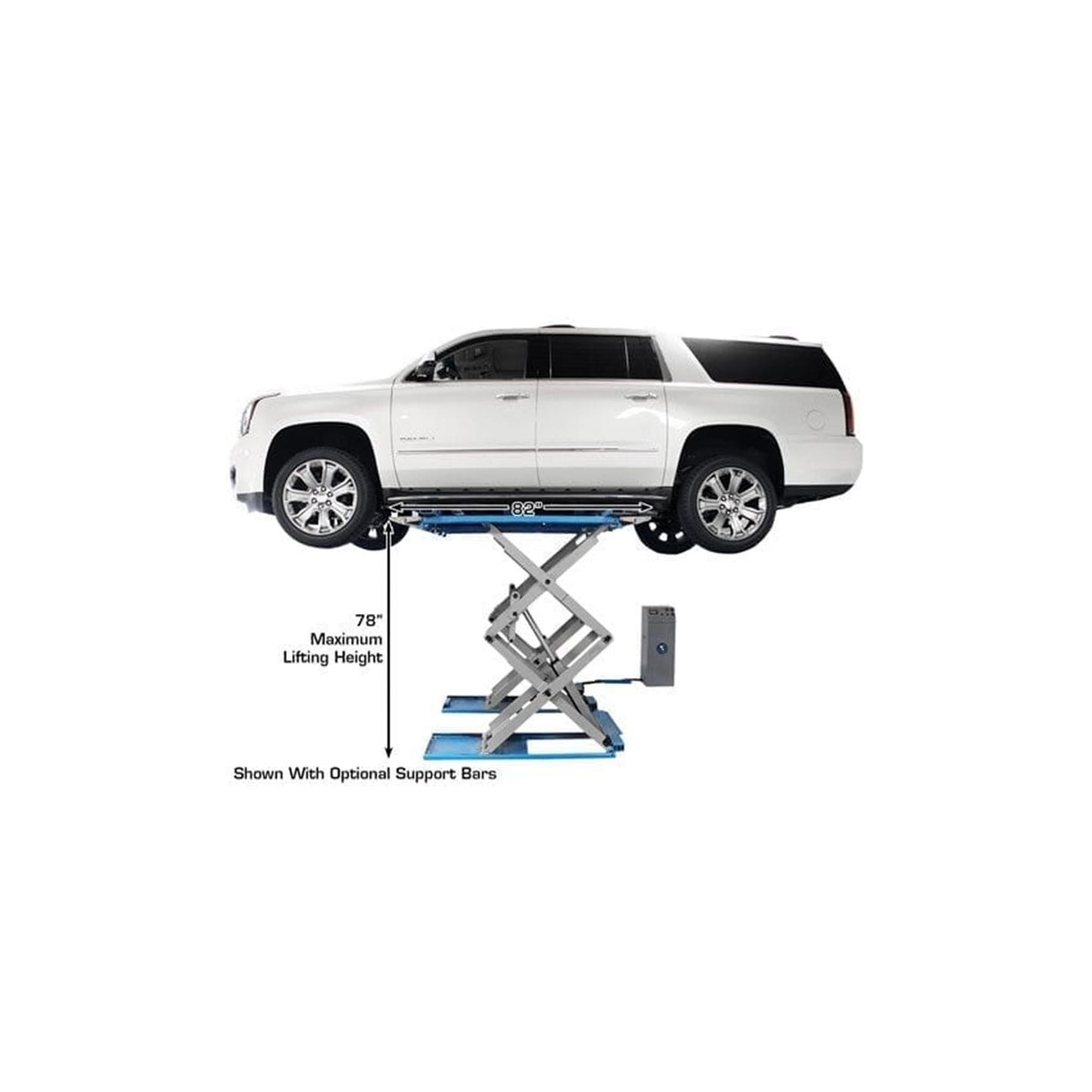 Atlas SLP9K 9,000 lb Full-Rise Scissor Lift