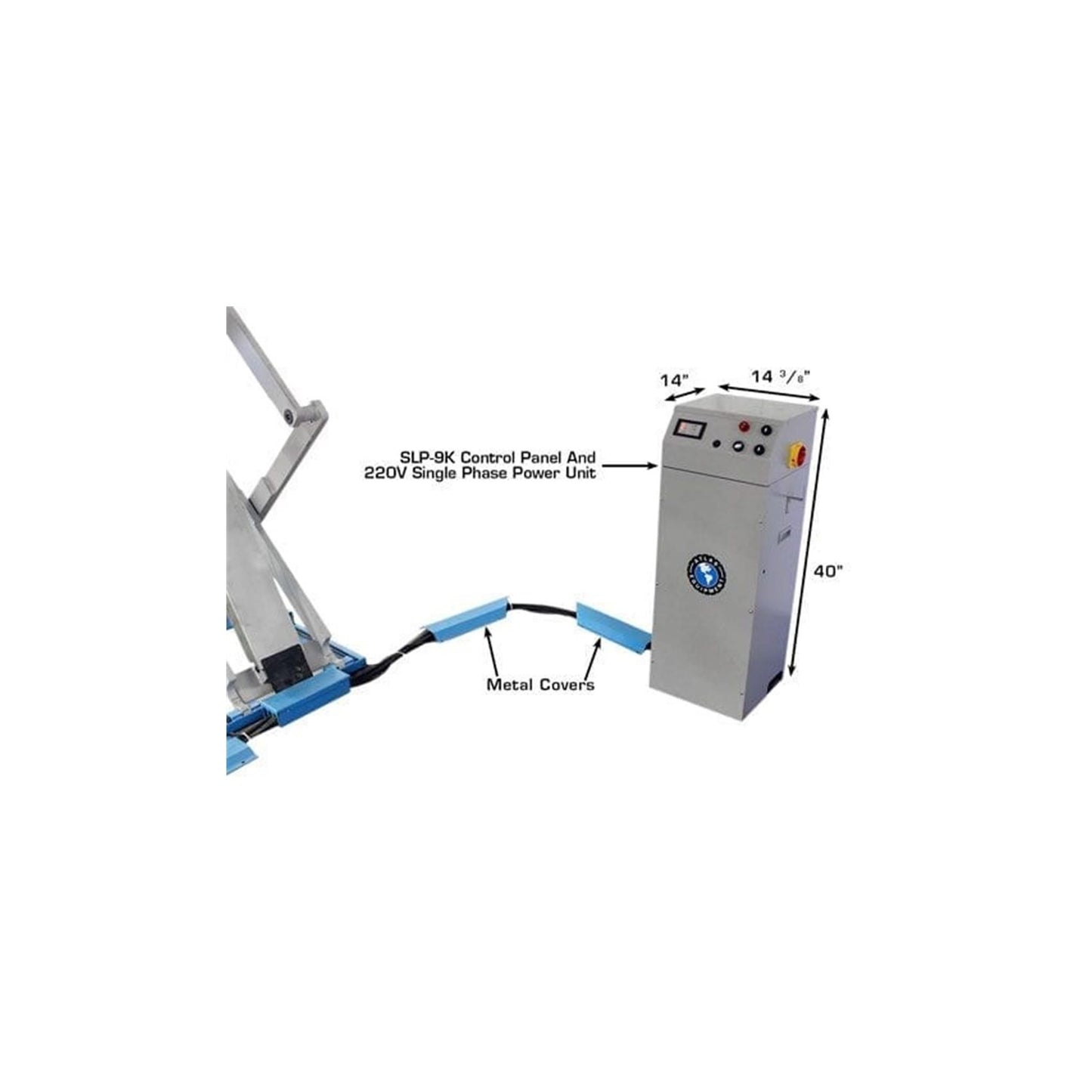 Atlas SLP9K 9,000 lb Full-Rise Scissor Lift
