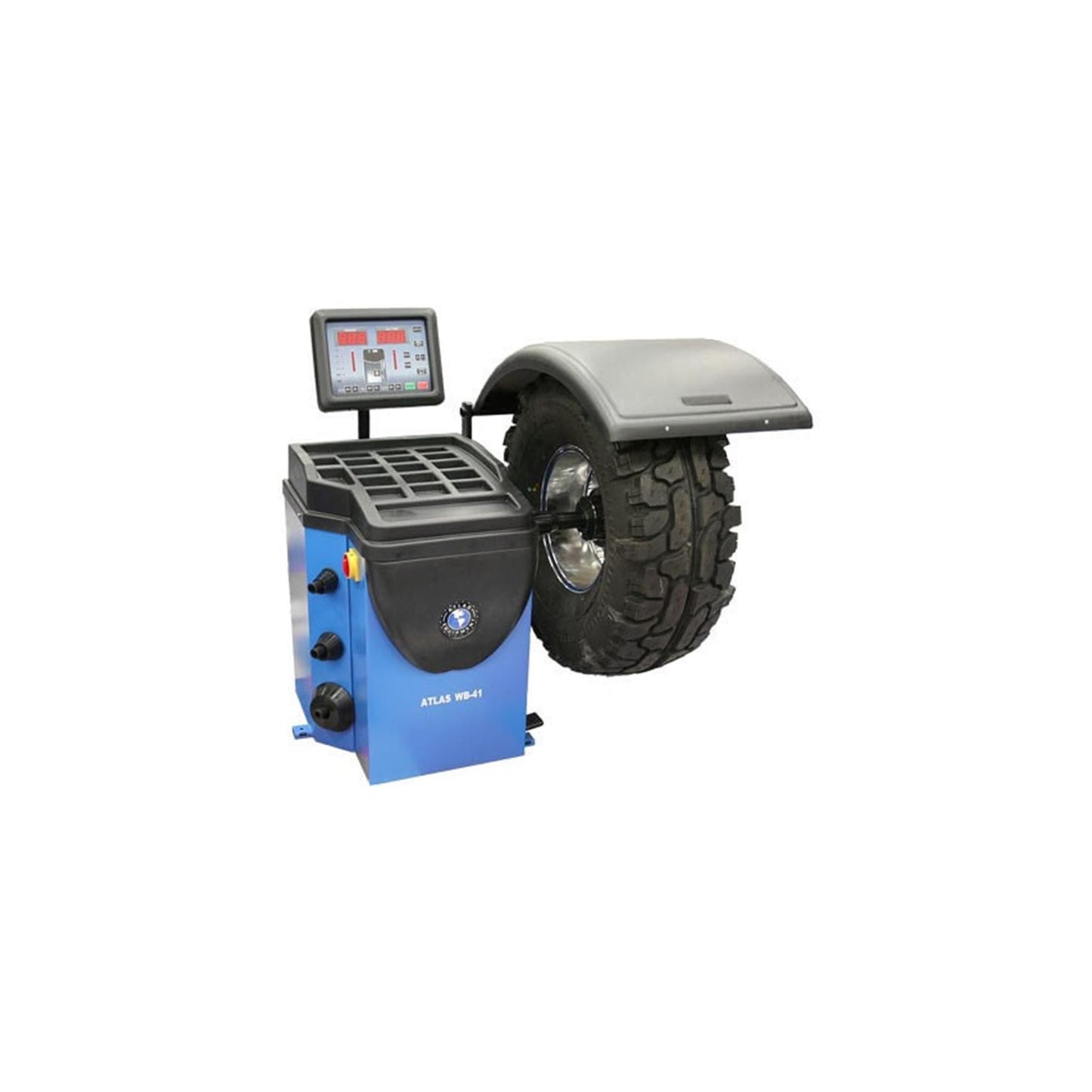 Atlas WB41 Computerized Wheel Balancer | Raised Display | 10"–32" Rim Capacity | 110V