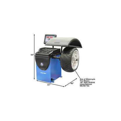 Atlas WB41 Computerized Wheel Balancer | Raised Display | 10"–32" Rim Capacity | 110V