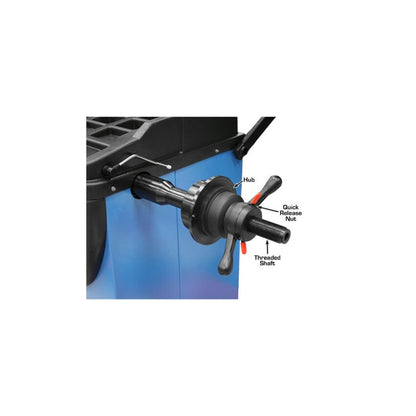 Atlas WB41 Computerized Wheel Balancer | Raised Display | 10"–32" Rim Capacity | 110V