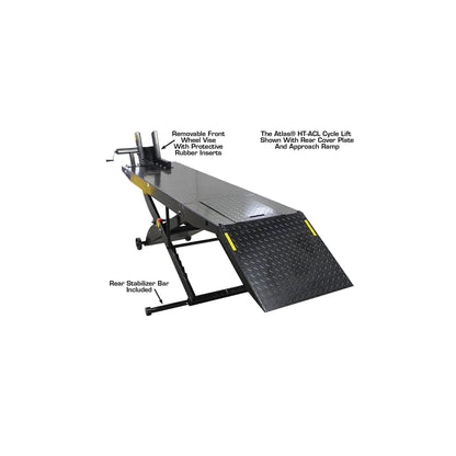 Atlas ACL 1,000 lb Air-Operated Motorcycle Lift Table