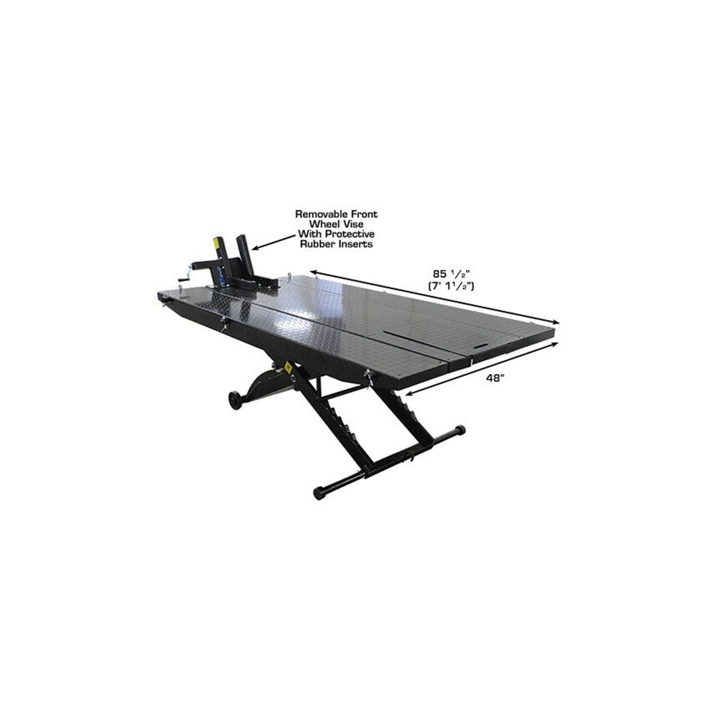 Atlas ACL XLT 1,000 lb Air-Operated Motorcycle, ATV & UTV Lift Table