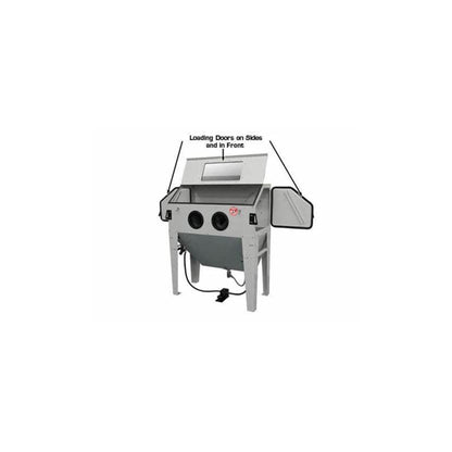Atlas SBC420 Sandblast Cabinet | 47.5" Work Area | Foot Pedal Blast Cabinet | 110V Dust Collection System