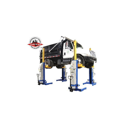 Maxima 4030BC ALI Certified 66,000 lb Mobile Column Lift System (Expandable to 132,000 lb)