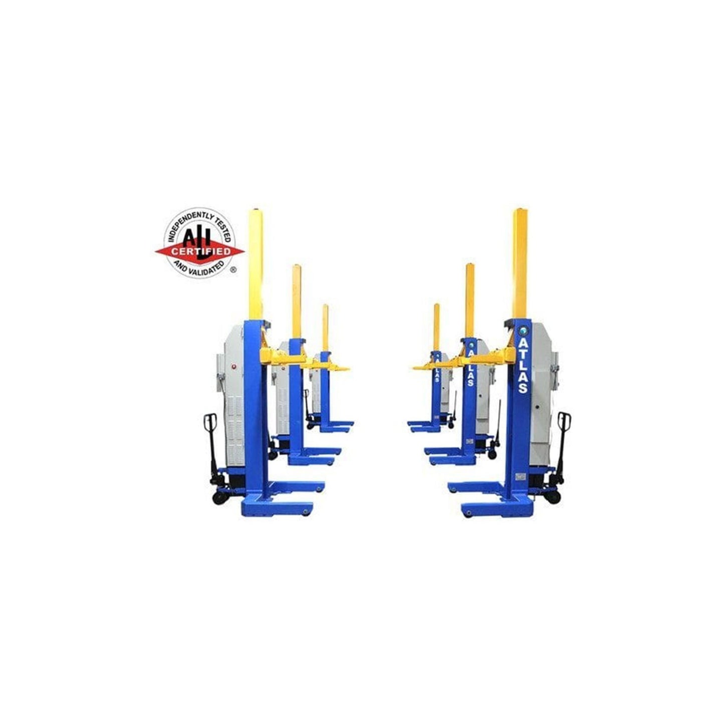 Maxima 6045BC ALI Certified 99,000 lb Mobile Column Lift System (6-Column Set)