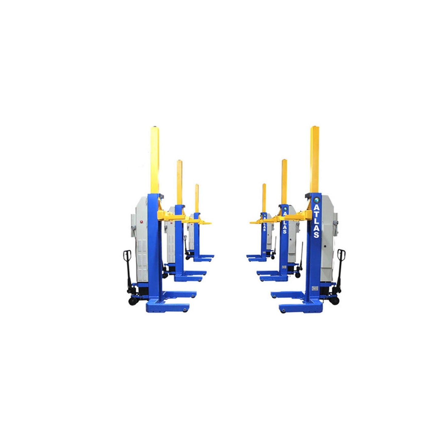 Maxima ML6051BC ALI Certified 111,000 lb Mobile Column Lift System (6-Column Set)