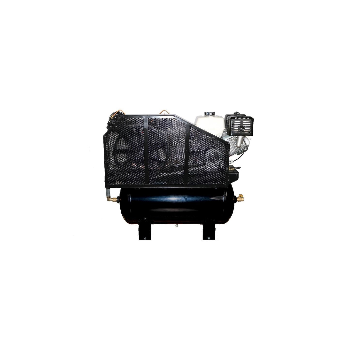 Atlas Air Force AF13G Gas Air Compressor | Honda GX390 13 HP Electric Start | 30 Gallon | 2-Stage | 25 CFM
