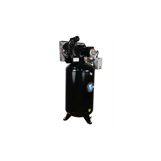 Atlas Air Force AF7 80 Gallon 2-Stage Air Compressor | 5 HP Low RPM | Magnetic Starter | 220V Single Phase | 175 PSI
