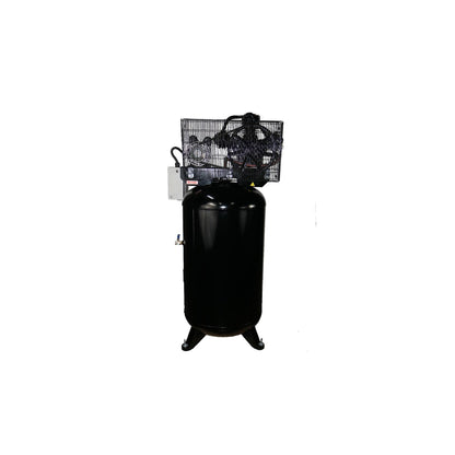 Atlas Air Force AF7 80 Gallon 2-Stage Air Compressor | 5 HP Low RPM | Magnetic Starter | 220V Single Phase | 175 PSI