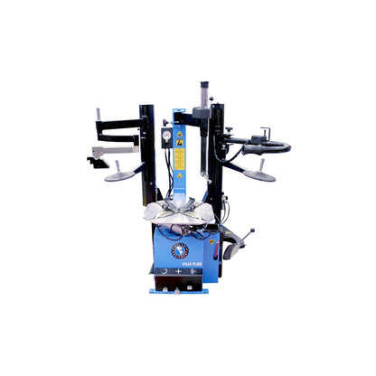 Atlas TC229DAA Swing Arm Tire Changer with Dual Assist Arms & Bead Blaster | 110V Professional Rim Clamp Wheel Changer