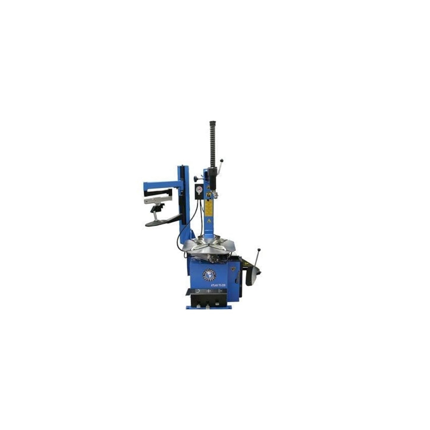 Atlas TC229LH Swing Arm Tire Changer with Left-Hand Assist Arm & Bead Blaster | 110V Rim Clamp Wheel Changer
