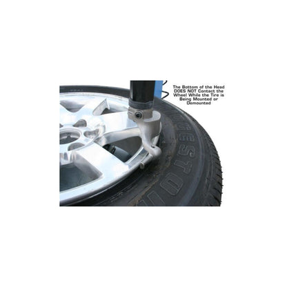 Atlas TC229LH Swing Arm Tire Changer with Left-Hand Assist Arm & Bead Blaster | 110V Rim Clamp Wheel Changer