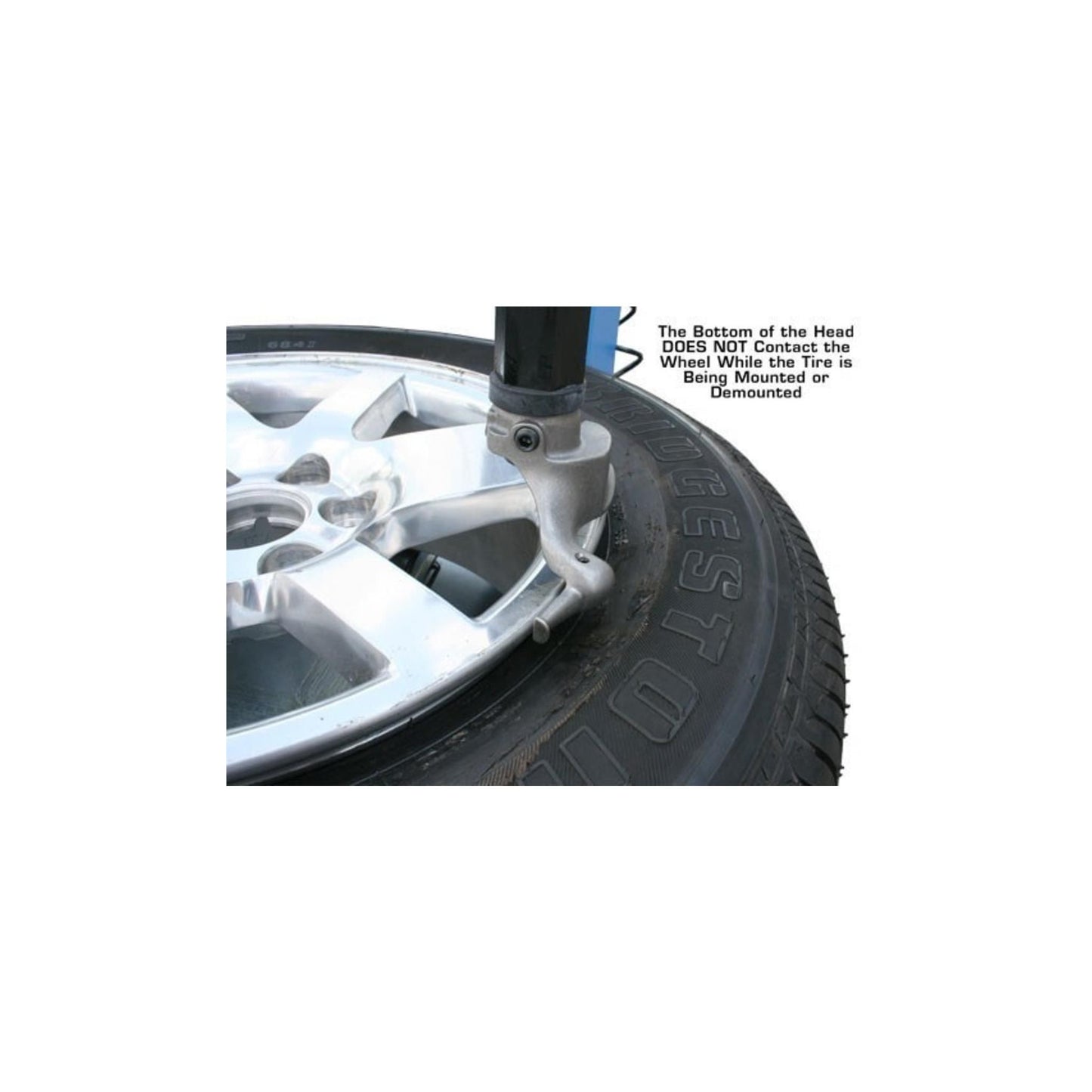 Atlas TC289LH Large Swing Arm Tire Changer with Left-Hand Assist Arm & Bead Blaster | 110V Professional Rim Clamp Wheel Changer