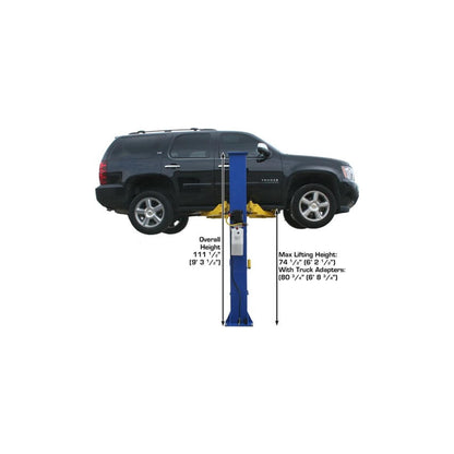 Atlas 9KBPX 9,000 lb Baseplate Two-Post Car Lift