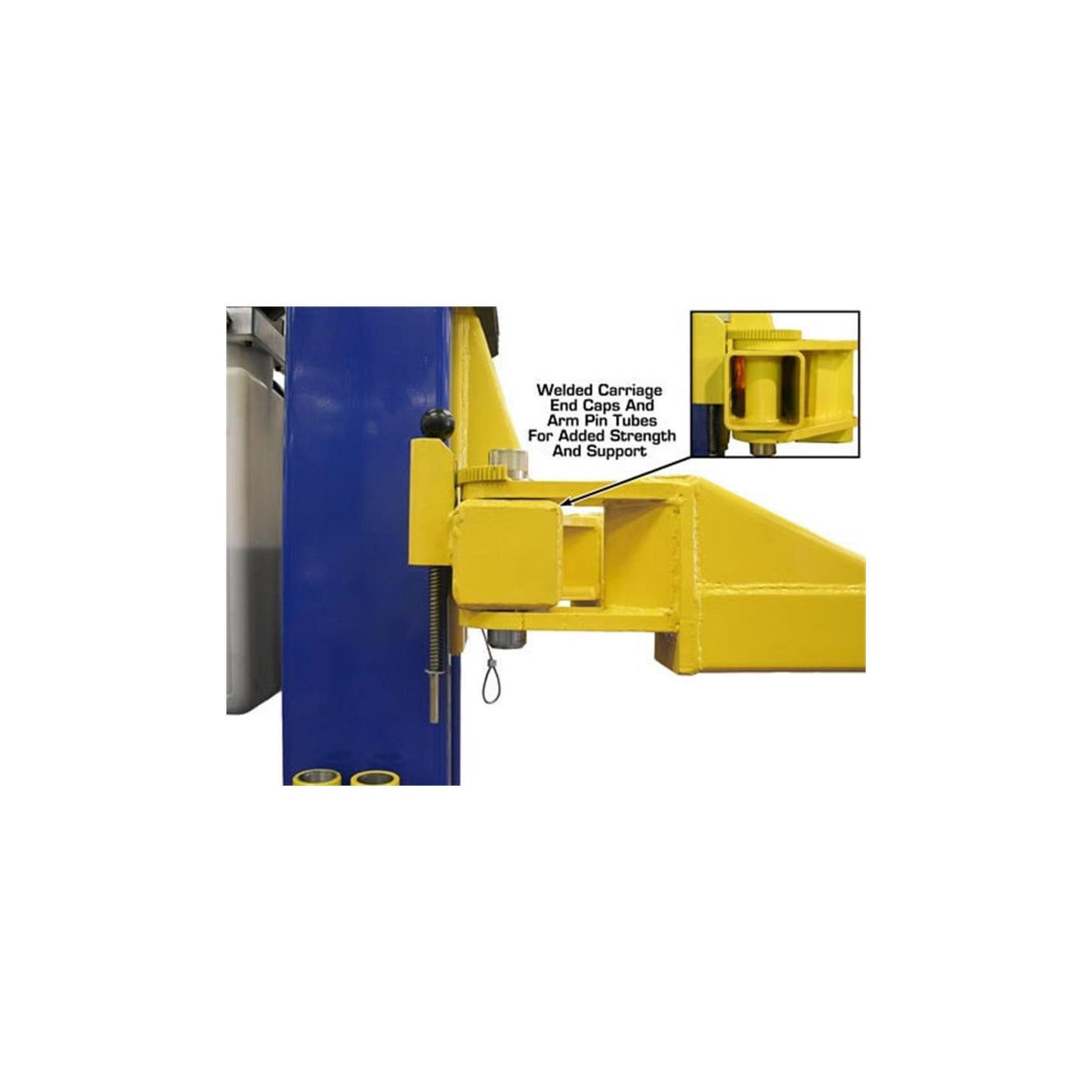 Atlas 9KBPX 9,000 lb Baseplate Two-Post Car Lift