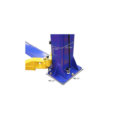 Atlas 9KBPX 9,000 lb Baseplate Two-Post Car Lift