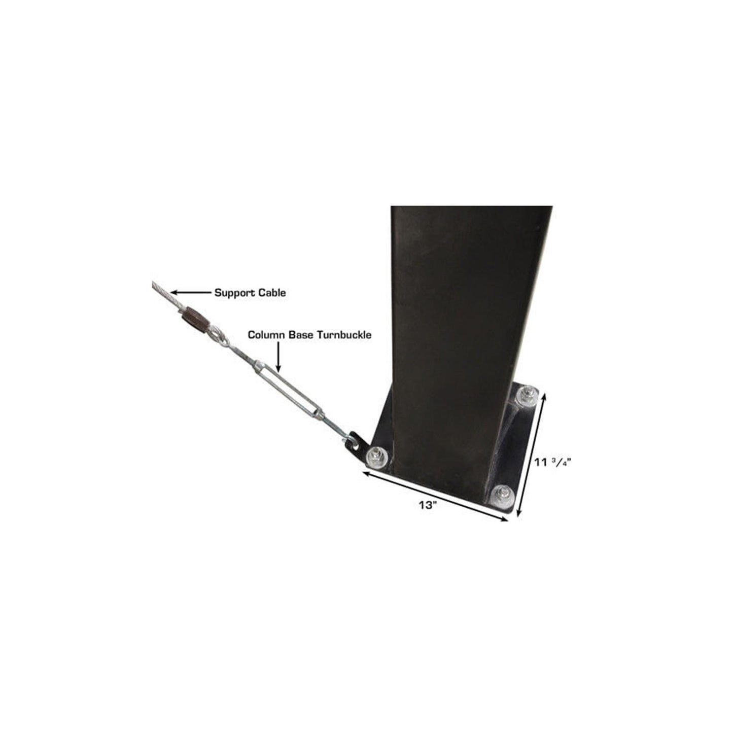 Atlas Garage PRO7000ST 7,000 lb Super Tall Four-Post Car Storage Lift